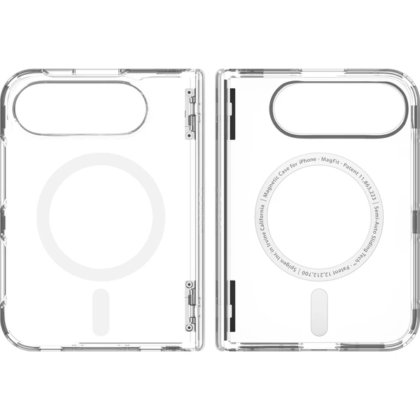 Spigen Ultra Hybrid Pro MagSafe kryt iPhone Duo clear white - Pouzdra - Obrázek 583c190169c44d78a46710be36a48017