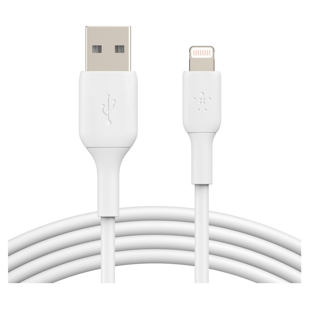 Belkin BOOST Charge Lightning/USB-A kabel, 3m, bílý