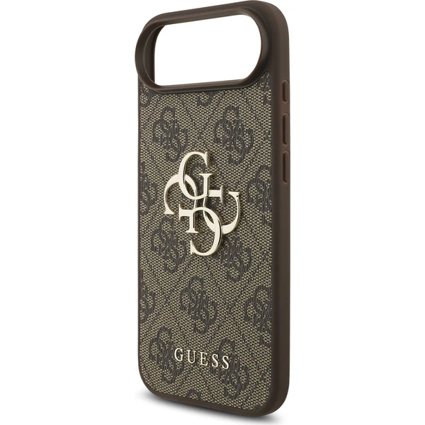 Guess PU 4G Metal Logo kryt iPhone Air hnědý - Pouzdra - Obrázek 585cf8589b4e4a06b741113247d48fb4