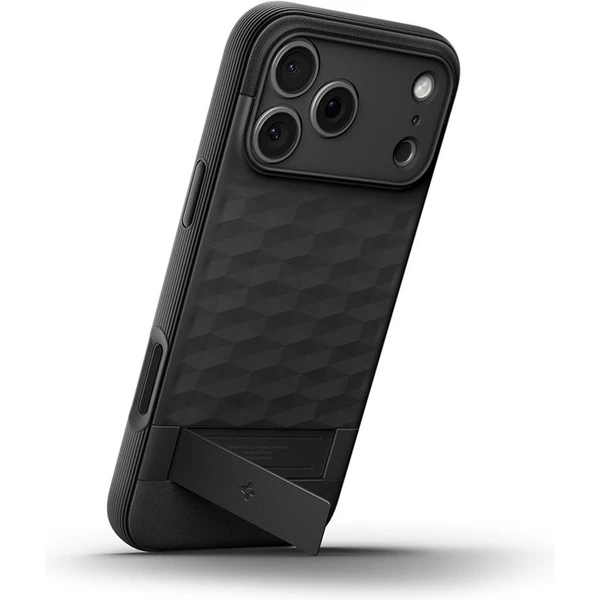 Spigen Parallax S MagSafe kryt iPhone 17 Pro Max matte black - Pouzdra - Obrázek 586a0879ecc949508dc1b9fe33845d3e