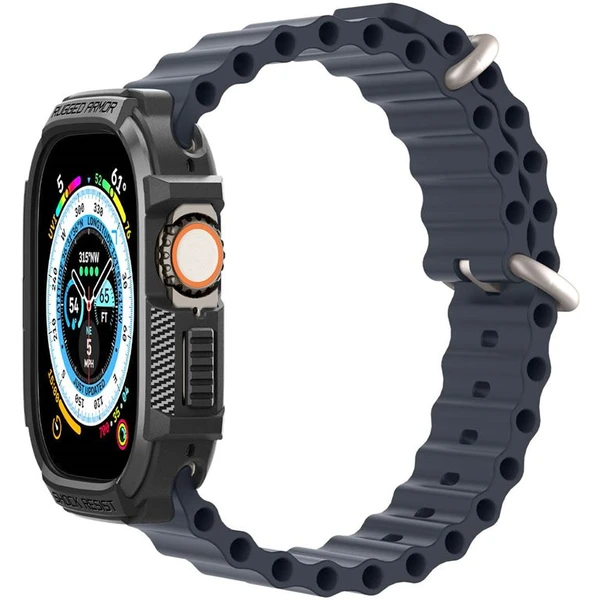 Spigen Rugged Armor kryt Apple Watch Ultra 3/2/1 (49mm) černý - Pouzdra - Obrázek 587763e4199b4be0a72a4f20ac125bee