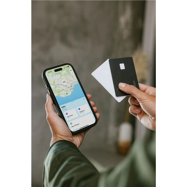 Nomad Tracking Card Pro lokátor s Apple Find My a MagSafe černý - Lokátory - Obrázek 587d73137b5d42ca8be20e4e9f2be122
