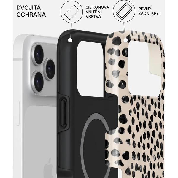 Burga Tough MagSafe kryt iPhone 17 Pro Max Almond Latte - Pouzdra - Obrázek 588e20c2d1da4fb8947a439836f94415
