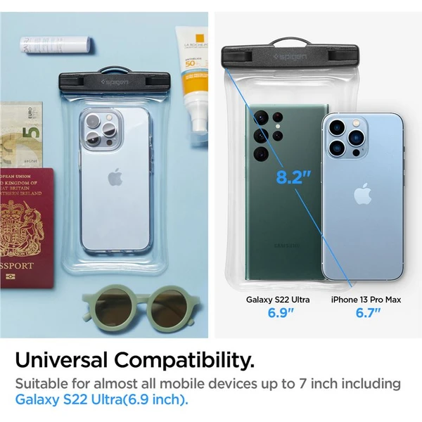 Spigen Aqua Shield Floating voděodolné pouzdro A610 1 Pack čiré - Pouzdra - Obrázek 58A4000601