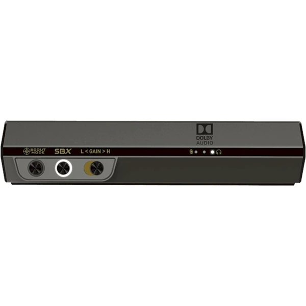 Creative Sound BlasterX G6 zvuková karta USB černá - Zvukové karty - Obrázek 58BA000J01