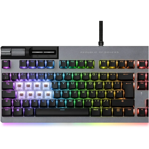 ASUS ROG Strix Flare II Animate herní klávesnice (US) černá - Klávesnice - Obrázek 58MZ600301