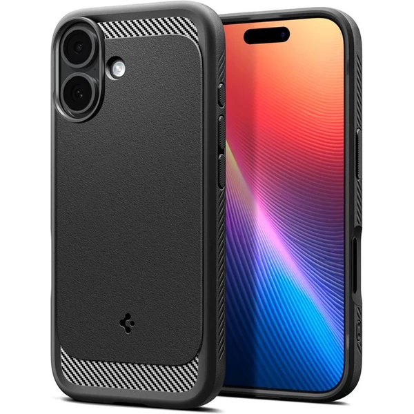 Spigen Rugged Armor MagSafe kryt iPhone 17 matte black - Pouzdra - Obrázek 58cdad4a93e1457d86b74d4ad4267714