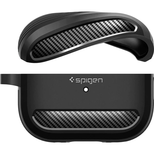 Spigen Rugged Armor pouzdro pro  AirPods Pro 2 černé - Pouzdra - Obrázek 58dd6367a8184f9d807ee9c02fbcbf9e