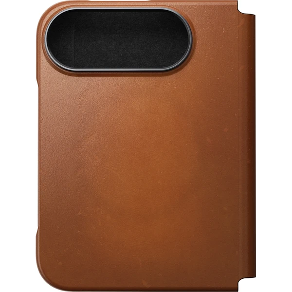 Nomad Traditional Leather Folio (Horween) MagSafe kožené pouzdro iPhone Duo sedlová hnědá - Pouzdra - Obrázek 59006dcfe63944c88e337ee1c1ec1d28