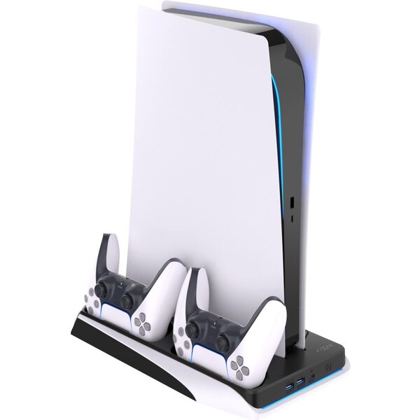 FIXED Multifunkční stanice PlayStation 5 FIXPS5-MCS-BW Černá