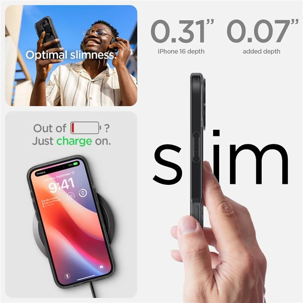 Spigen Ultra Hybrid MagSafe kryt iPhone 16 zero one - Pouzdra - Obrázek 5942ebbdc4e140d6ae2122cddea0260b