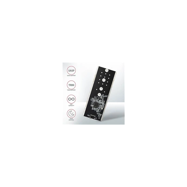 AXAGON externí box pro M.2 NVMe SSD kovový USB-C 3.2 - Externí boxy - Obrázek 5960700301