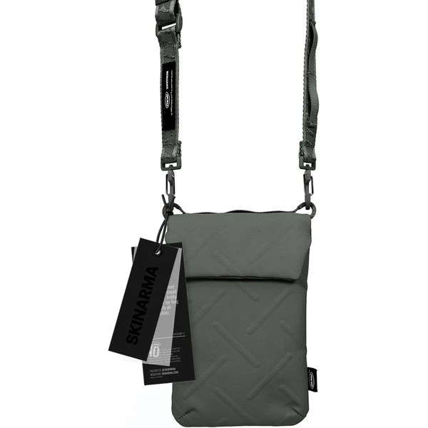 SKINARMA Utility Sling Bag Juno Crossbody olivově zelené - Popruhy a crossbody - Obrázek 59684f02557b4c09892cef3df0c8a38b