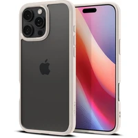 Spigen Ultra Hybrid kryt iPhone 16 Pro natural titanium - Pouzdra