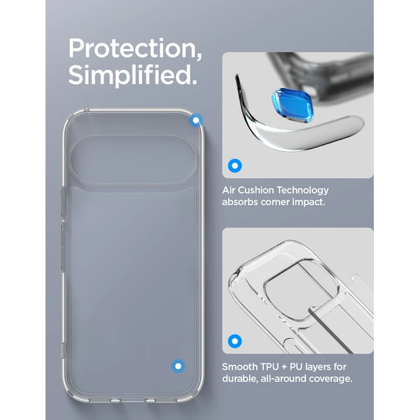 Spigen Ultra Hybrid kryt Google Pixel 11 crystal clear - Pouzdra - Obrázek 5976ac66912b493aabe840b77ccf5992