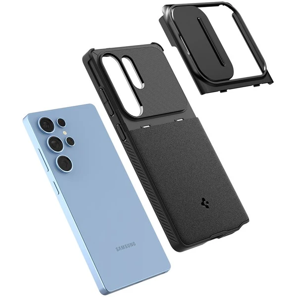 Spigen Optik Armor kryt Samsung Galaxy S25 Ultra černý - Pouzdra - Obrázek 5998a1bde97140b3bc5d2dc1a0e60c4e