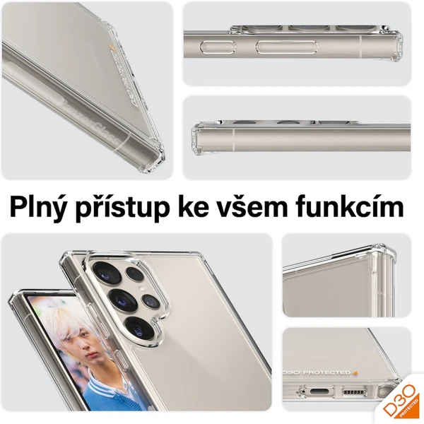 PanzerGlass HardCase D3O Samsung Galaxy S24 Ultra - Pouzdra - Obrázek 59D1000O01