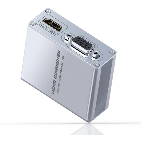 PremiumCord Mini DisplayPort -> HDMI/DVI-I/VGA redukce stříbrná - Kabely a redukce - Obrázek 59H0000401