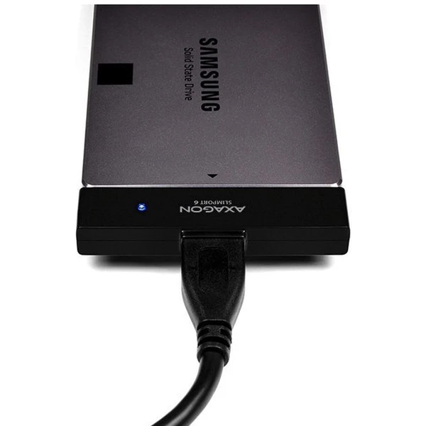 AXAGON ADSA1S6 USB 3.0 SATA 6G UASP HDD/SSD adaptér vč. 2.5' pouzdra - Externí boxy - Obrázek 59ZHF00101