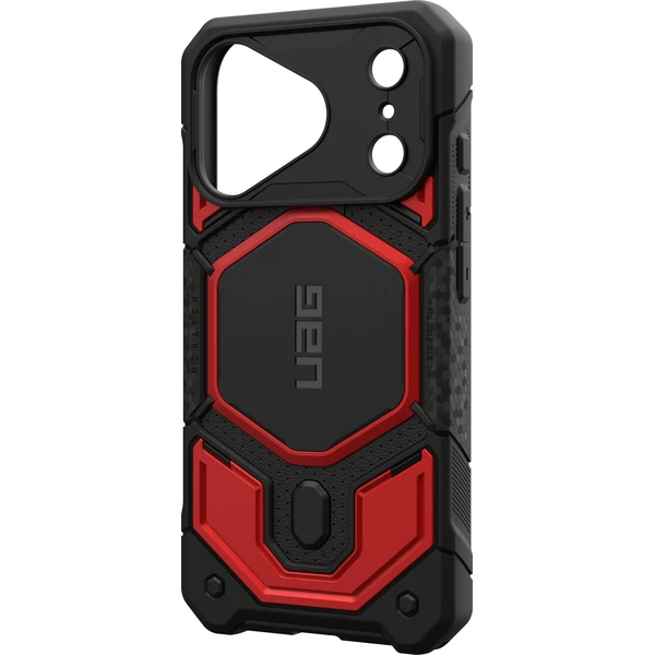 UAG Monarch Pro MagSafe kryt iPhone 18 Pro/17 Pro černý/červený - Pouzdra - Obrázek 59a1f92c1d1148e0b28c315fc34f6a7e