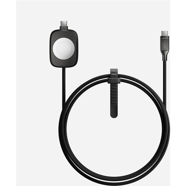 Nomad Universal Cable for Apple Watch, USB-C 100W, 1.5m, černý