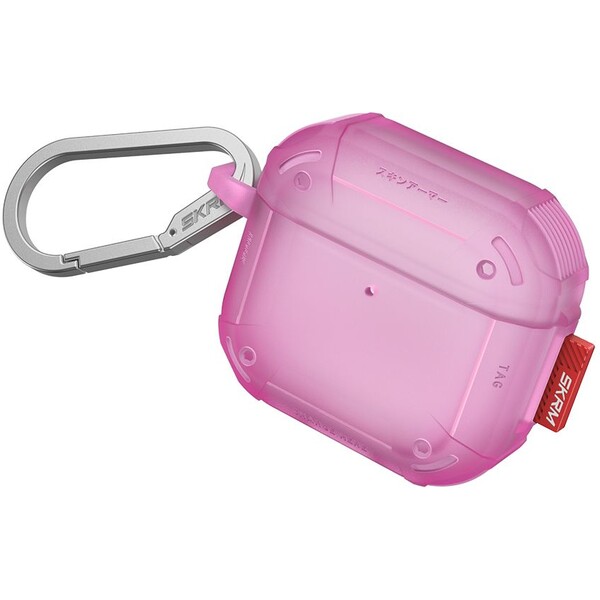 SKINARMA Mecha CE pouzdro pro AirPods 4 fuchsiové
