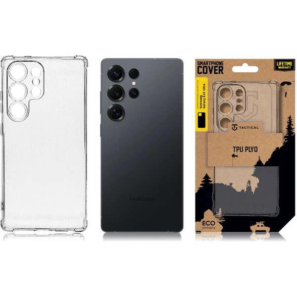 Tactical TPU Plyo Kryt pro Samsung Galaxy S25 Ultra čirý - Pouzdra - Obrázek 59cc1cbdb9a84a419a058267114bdf52