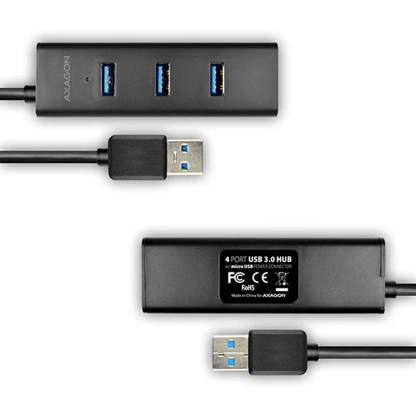 AXAGON HUE-S2BP 4-Port USB 3.0 Charging hub - USB huby - Obrázek 5A7HF00101