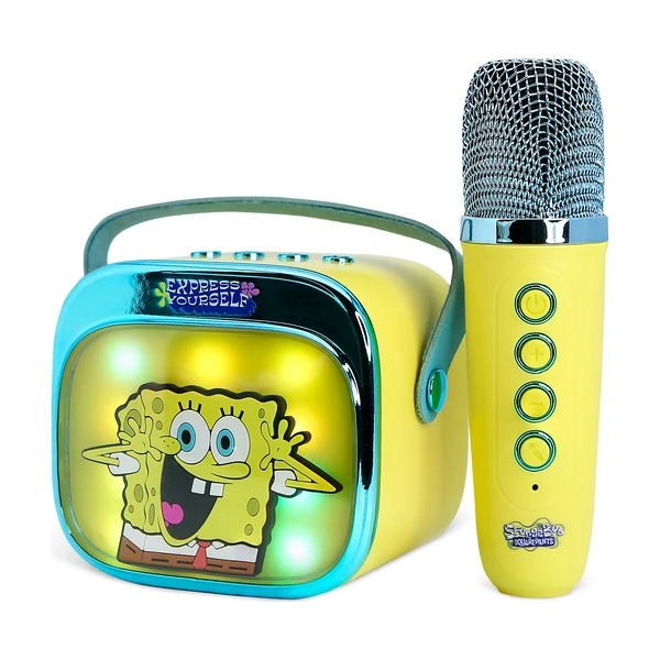 LED Karaoke reproduktor s mikrofonem OTL - SpongeBob PopSing - Mikrofony - Obrázek 5A9L000K01