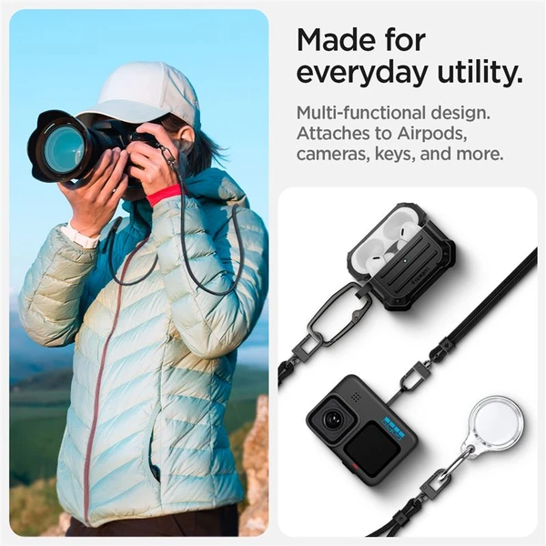 Spigen Crossbody Strap univerzální popruh černý - Popruhy a crossbody - Obrázek 5AC5000L01
