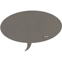 Rocada Skin Shape Talk 6440-7039 magnetická tabule křemenná šedá RAL 7039 - Magnetické tabule
