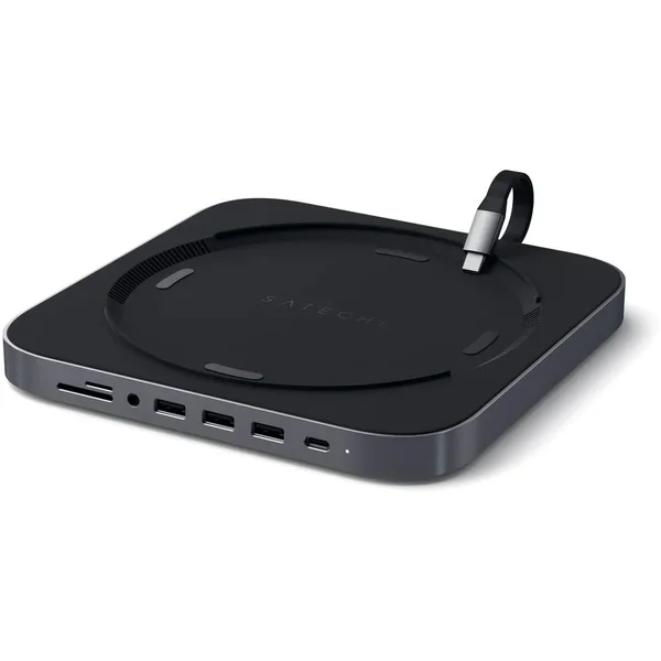 Satechi Aluminium Stand and Hub for Mac Mini vesmírně šedý - USB huby - Obrázek 5AL2700301
