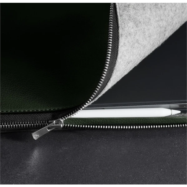Woolnut Leather Folio kožené pouzdro iPad Pro 12,9"/iPad Pro 13"/iPad Air 13" tmavě zelené - Pouzdra - Obrázek 5ALR100501