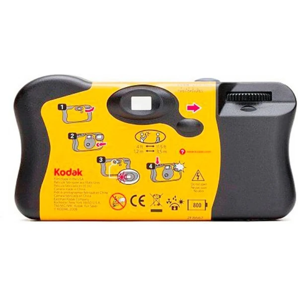 Kodak Fun Saver Flash jednorázový fotoaparát 27+12 snímků - Fotoaparáty - Obrázek 5AVE000K01