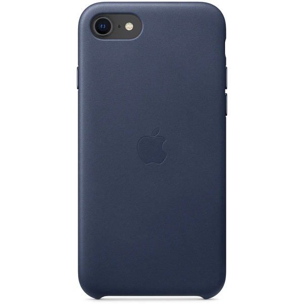 Apple kožený kryt iPhone SE (2022/2020) půlnočně modrý - Pouzdra - Obrázek 5B5H200301