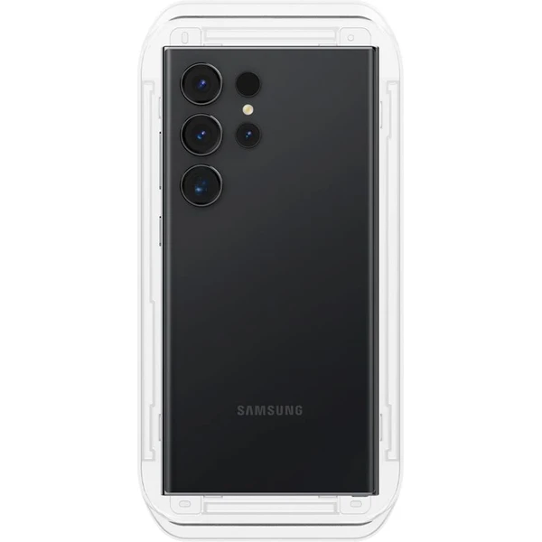 Spigen Glass tR EZ Fit HD 2 Pack ochranné sklo Samsung Galaxy S24 Ultra čiré - Ochranné folie a skla - Obrázek 5B63000N01