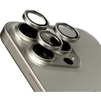 PanzerGlass HoOps ochranné kroužky Apple iPhone 16 Pro/16 Pro Max/15 Pro/15 Pro Max - přírodní titan - Ochranné folie a skla