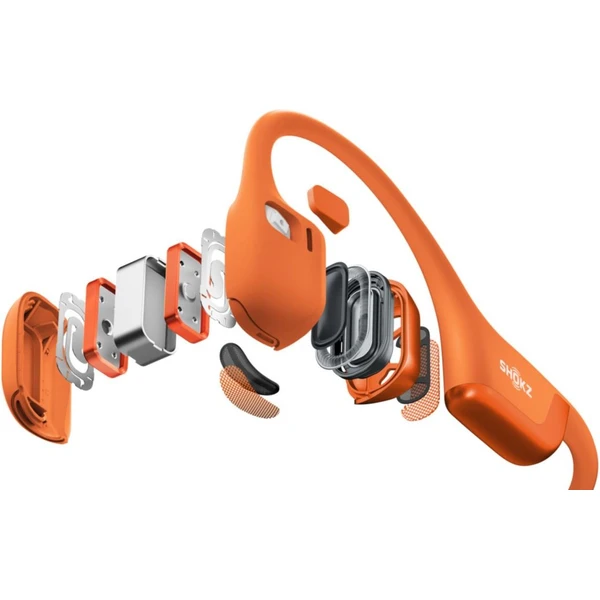 Shokz OpenRun Pro 2 Mini (USB-C) bezdrátová sluchátka oranžová - Sluchátka - Obrázek 5BTA000N01