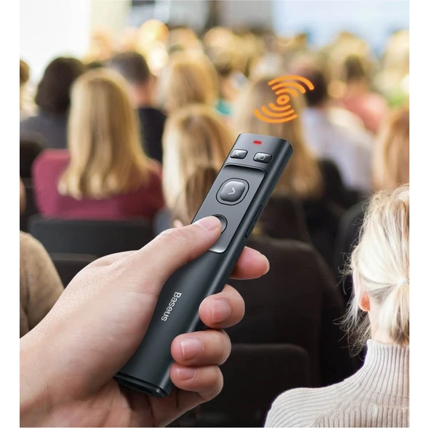 Baseus Orange Dot bezdrátové ukazovátko šedé - Příslušenství pro konference - Obrázek 5CXL600301
