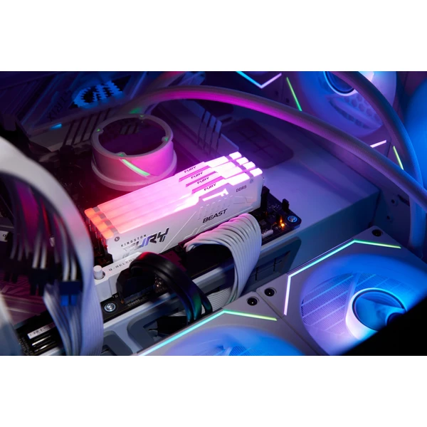 Kingston FURY Beast White RGB DDR5 32GB 5600MT/s CL36 DIMM (2x16GB) EXPO/XMP - Operační paměti - Obrázek 5CXN100501