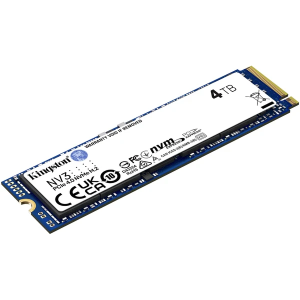 Kingston SSD NV3 4TB NVMe PCIe M.2 2280 (6000/5000MB/s) - SSD disky - Obrázek 5CZE000K01