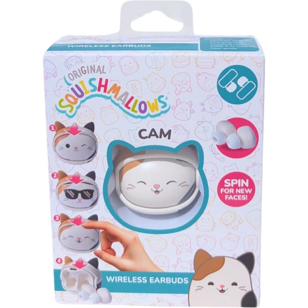 Lazerbuilt Spin TWS sluchátka Squishmallows - Cameron - Sluchátka - Obrázek 5DBG000K01