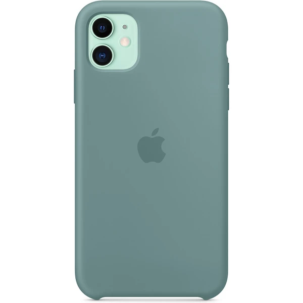 Apple silikonový kryt iPhone 11 kaktusově zelený - Pouzdra - Obrázek 5E4F300301