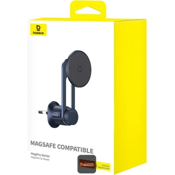 Baseus MagPro držák do auta s magnetem do ventilační mřížky černý - Držáky - Obrázek 5E9R000K01