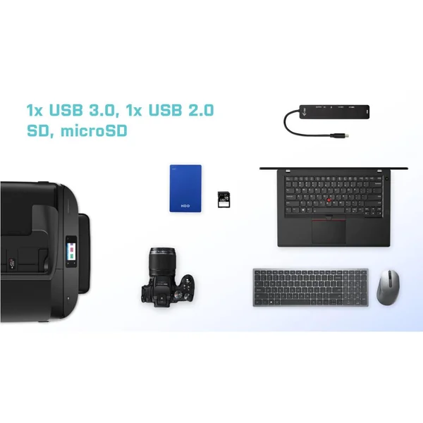 i-tec USB-C Thunderbolt 3 Travel Dock 4K + Power Delivery 60 - Dokovací stanice - Obrázek 5EIPF00101