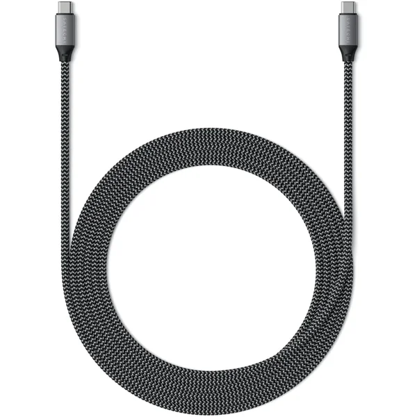 Satechi USB-C/USB-C napájecí kabel 100W 2m vesmírně šedý - Kabely a redukce - Obrázek 5EK2700301