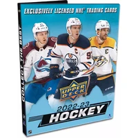 Starter Pack Upper Deck A4 album 2022/23 + 3x balíček hokejových karet - Hokejové karty