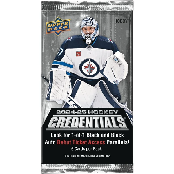 Hokejové karty 2024-25 Upper Deck Credentials Hockey Hobby Box - Hokejové karty - Obrázek 5FSE000K01