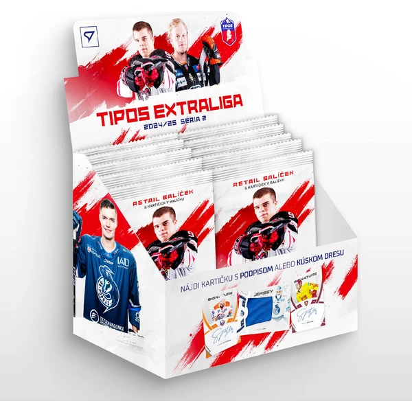 Hokejové karty SportZoo Tipos Extraliga 2024/25 - 2. série - Retail Balíček - Hokejové karty - Obrázek 5FSF000N01