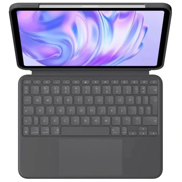 Logitech Combo Touch pouzdro s CZ/SK (ISO) klávesnicí pro iPad Pro 11' (M4, M5) grafitové - Pouzdra s klávesnicí - Obrázek 5FW5000K01